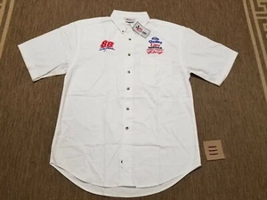 Vintage Dale Jarrett #88 Ford Quality Care 1997 NASCAR Shirt L Large Chase - Picture 1 of 8