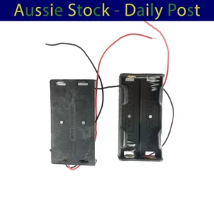 10pcs 2xAA Battery Holder 3V Case Storage Box 2 x AA 2 x 1.5V 2x1.5V - Picture 1 of 3