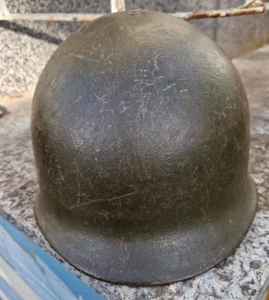 BW Bundeswehr Stahlhelm alte Art Militaria Militär Stahlhelm 55-57 - Bild 1 von 18