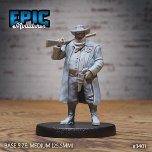 6K Resin 32mm Epic Miniatures Marshall (Medium) - Picture 1 of 2