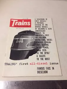 Trenes The Magazine Of Railroading mayo 1962 - Imagen 1 de 4