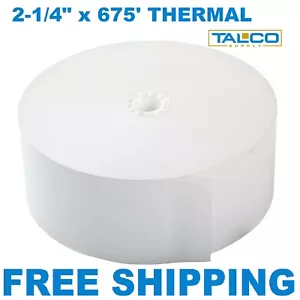 (1) GENMEGA ATM THERMAL RECEIPT PAPER ROLL ~FAST FREE SHIPPING~ - Picture 1 of 1