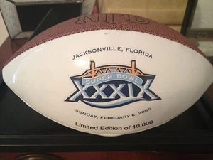 JULIUS JONES SIGNED FOOTBALL LIMITED SUPER BOWL XXXIX COWBOYS RUNNING BACK - Picture 1 of 3