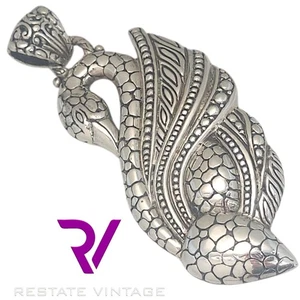 Sarda Bali Sterlingsilber Schwan figürlich großer Anhänger - Bild 1 von 6