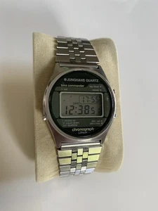 Junghans “Time Commander” Digitaluhr – Chronograph – Edelstahl – Modell 11/4081 - Bild 1 von 6