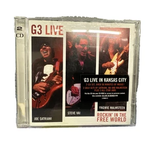 G3 Live Rockin in the Free World G3 CD 2-Discs Malmsteen Vai Satriani - Picture 1 of 7