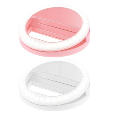 Mobile Phone Live Broadcast Round Fill Light Cellphone Selfie Fill LED Ring Lamp - Image 1 of 4