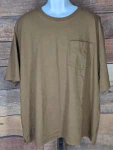 Duluth Trading Longtail T Relaxed Fit ungesteppte Länge ~ Herren XL ~ braunes T-Shirt - Bild 1 von 6