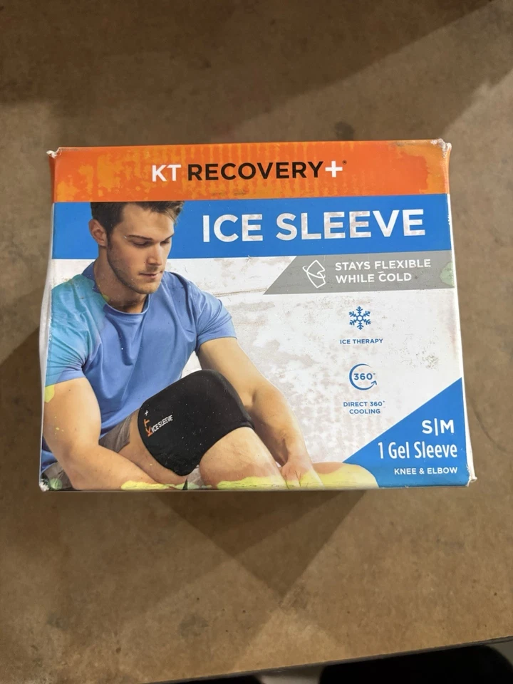 KT Recovery+ Manga Hielo Terapia de Frío y Manga de Compresión Flexible S/M LEER Foto 1 de 1