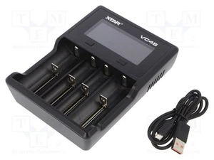 3 pcs : VC4SL - Charger: microprocessor-based, Li-Ion,Ni-MH, 1.2/3.6/3.7V, 5VDC - Picture 1 of 1