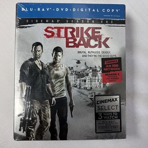 New Strike Back Cinemax Season One Blu-ray DVD 2012 6-Disc Set + Digital Sealed - Picture 1 of 4