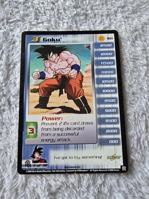 DBZ Dragon Ball Z Goku 160 CCG Limited Saiyan Saga MP Starter Personality  - Image 1 of 4