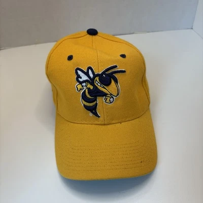 Vintage Georgia Tech Yellow Jackets Zephyr “Buzz” Wool Fitted Hat – Size 7 - Image 1 of 4