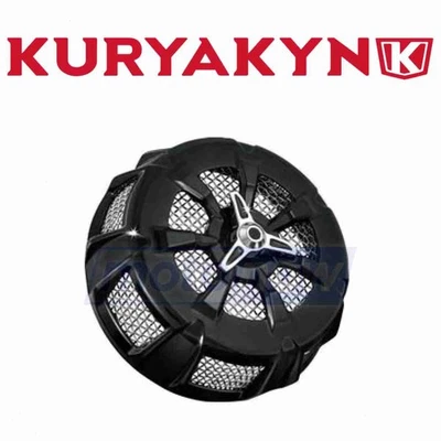 Kuryakyn Alley Cat Air Cleaner Cover for 2000-2009 Harley Davidson FXSTB hb Foto 1 de 4