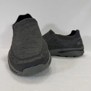 Skechers Creston Barron Herren 11,5 Extra Wide Fit Grau Freizeit Slipper 65543WW - Bild 1 von 20