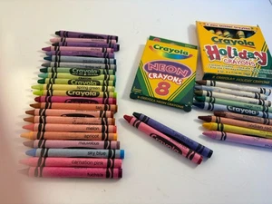 Seltene Vintage und nicht mehr erhältliche Crayola Buntstifte großes Lot Binney Smith - Bild 1 von 6