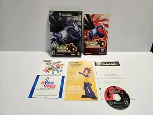 Pokemon XD Gale of Darkness (Nintendo GameCube) Complete with Poster TESTED - Picture 1 of 6