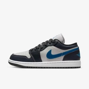 Air Jordan 1 Low “Anthracite Industrial Blue” Colorway Size 12 DC0774-040 No Box - Picture 1 of 8