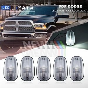 Dodge Ram 1500 2500 3500 White Roof Cab Clearance Light Kit Mopar OEM w/ Cable - Picture 1 of 9