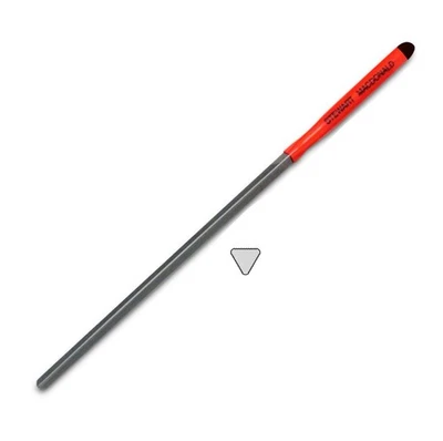 Stew Mac USA #1602 3 Corner Fret Dressing File Medium 8” - Image 1 of 3