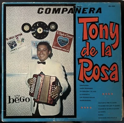 Tony De La Rosa "Compañera" Vinyl Record LP - Image 1 of 4