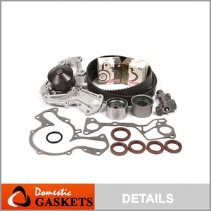 Timing Belt Water Pump Tensioner Kit Fit 91-99 Mitsusbishi 3000GT Dodge Stealth - Picture 1 of 12