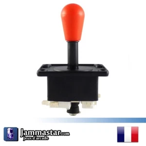 x1 x2 Joystick arcade poire Rouge - American Red - Picture 1 of 4