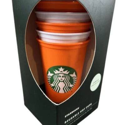 Tazas calientes reutilizables Starbucks Clemson University con tapas 6/16 oz. Colección Campus Foto 1 de 4