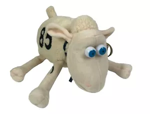Serta Number 85 Plush-Stuffed-Counting Sheep Lamb-Curto Toy-Blue 3D Eyes - Picture 1 of 9