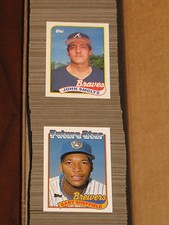 1989 TOPPS COMPLETE BASEBALL 792 Card Set