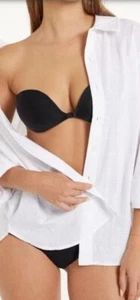 Reggiseno Tezenis Nero M/L Adhesive Bra Nuovo - Foto 1 di 5