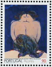 Azores #Mi434 MNH 1993 Europa CEPT Modern Art Dacosta Siren Kiss Bird [414]