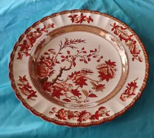 Plato de cena Copeland Spode India diseño de árbol Inglaterra vintage China - Imagen 1 de 12