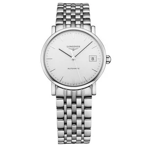 Longines Elegant, L, S/S, Wht-D,S/S-B,M A - Picture 1 of 4