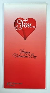 MINT Folder UK British Telecom Chip Card Phonecard Valentine's Day 1998 NEW - Picture 1 of 10