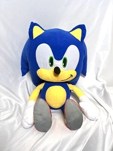 Sonic the Hedgehog 24” Plush Doll Toy Factory Used - Picture 1 of 6