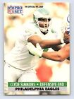 1991 Pro Set #258 Clyde Simmons