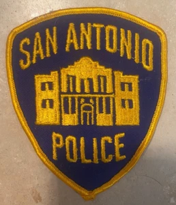 TEXAS TX POLICÍA SAN ANTONIO BONITO PARCHE DE HOMBRO PAPEL SHERIFF PEGADO EN LA PARTE POSTERIOR - Imagen 1 de 2