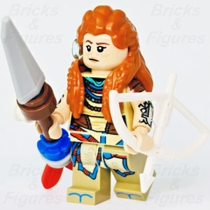 LEGO® Horizon Aloy Minifigure Forbidden West with Spear & White Bow 76989 hfw001 - Picture 1 of 4
