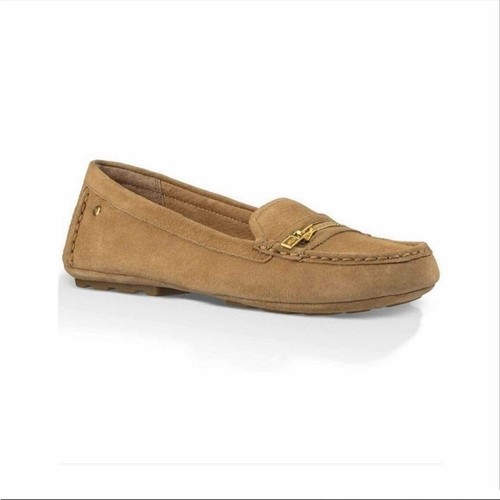 Mocassini Ugg scamosciati marroni