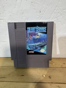Silent Service NES Nintendo Entertainment Videospiel U-Boot gebraucht Ultra Spiele - Bild 1 von 5
