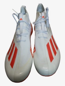 Adidas Adizero Primeknit Mid Football Cleats Orange White GZ0422 Men SZ 13 - Picture 1 of 10