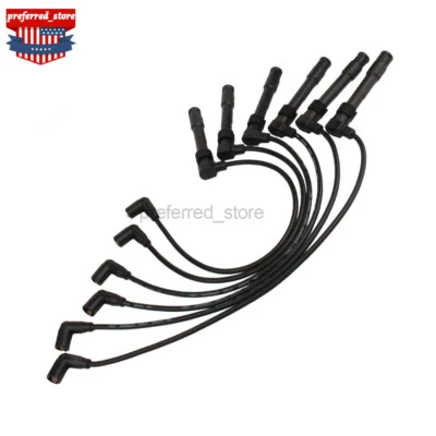 Cable de bujía de encendido de 6 piezas para Volkswagen Passat 2003 V6 250079696 Foto 1 de 4