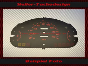 Tachoscheibe für Subaru Vivio 1992 160 Kmh - Bild 1 von 2