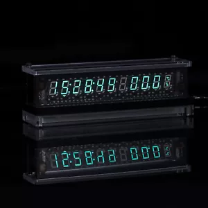 VFD Tube Clock Ref Nixie Tube Vintage Large Display Desk Decor Alarm Clock - Picture 1 of 9