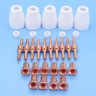 Premium Quality Copper Electrodes Tips Shield Cups and Swirl Rings 30pcs Kit