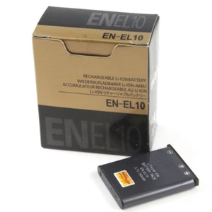 EN-EL10 EN EL10 Battery for Nikon Coolpix S210 S520 S60 S4000 S700 S3000 S5100 - Picture 1 of 2
