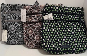 Vera Bradley Iconic Triple Zip Hipster Crossbody Bags Qty 3 New with Tags - Picture 1 of 24