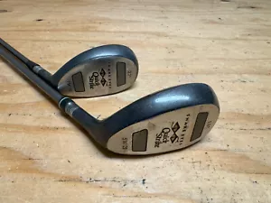 Set of Snake Eyes Quick Strike Hybrids 18* and 22* with Graphite A-Flex Senior - Picture 1 of 8