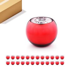 Metallic Red Bubble Bowl Vase 6x5"H | Floral Container | Wholesale, 24 Pcs